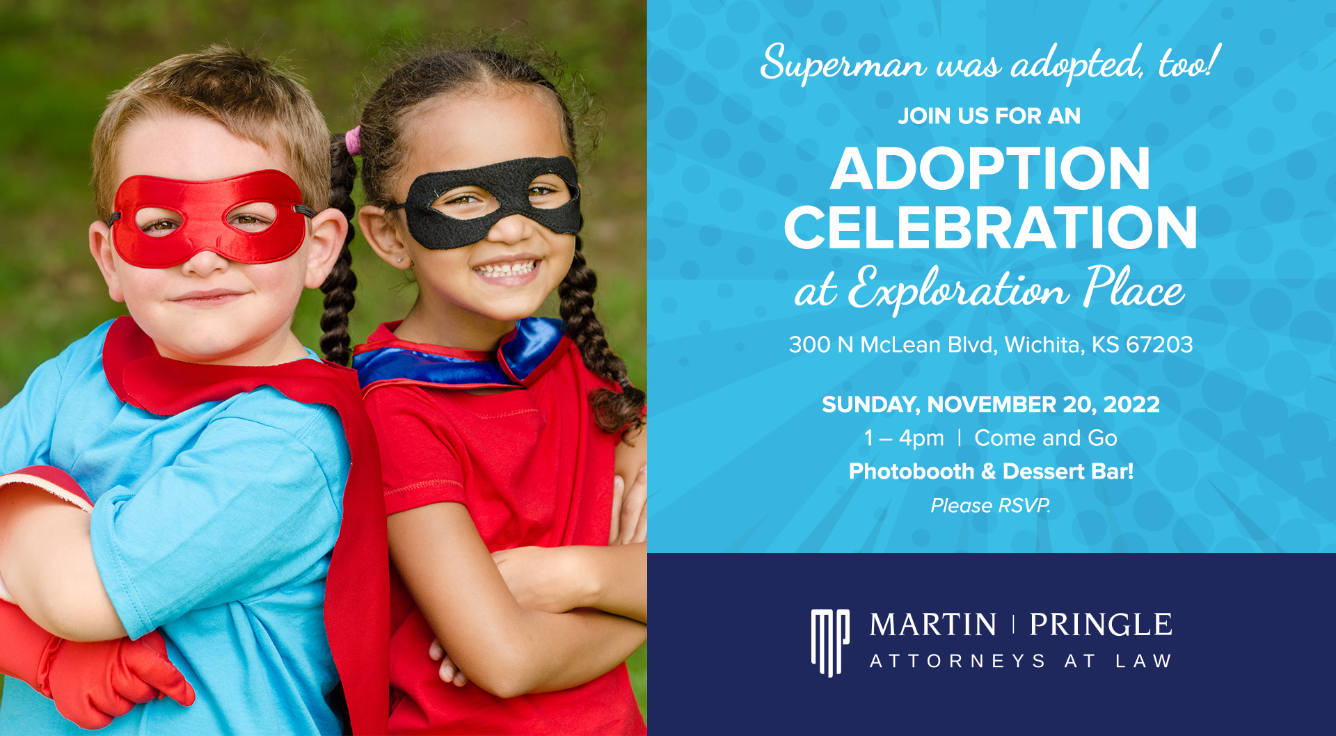 November is National Adoption Month! Join Us at Our 2022 Adoption Celebration!