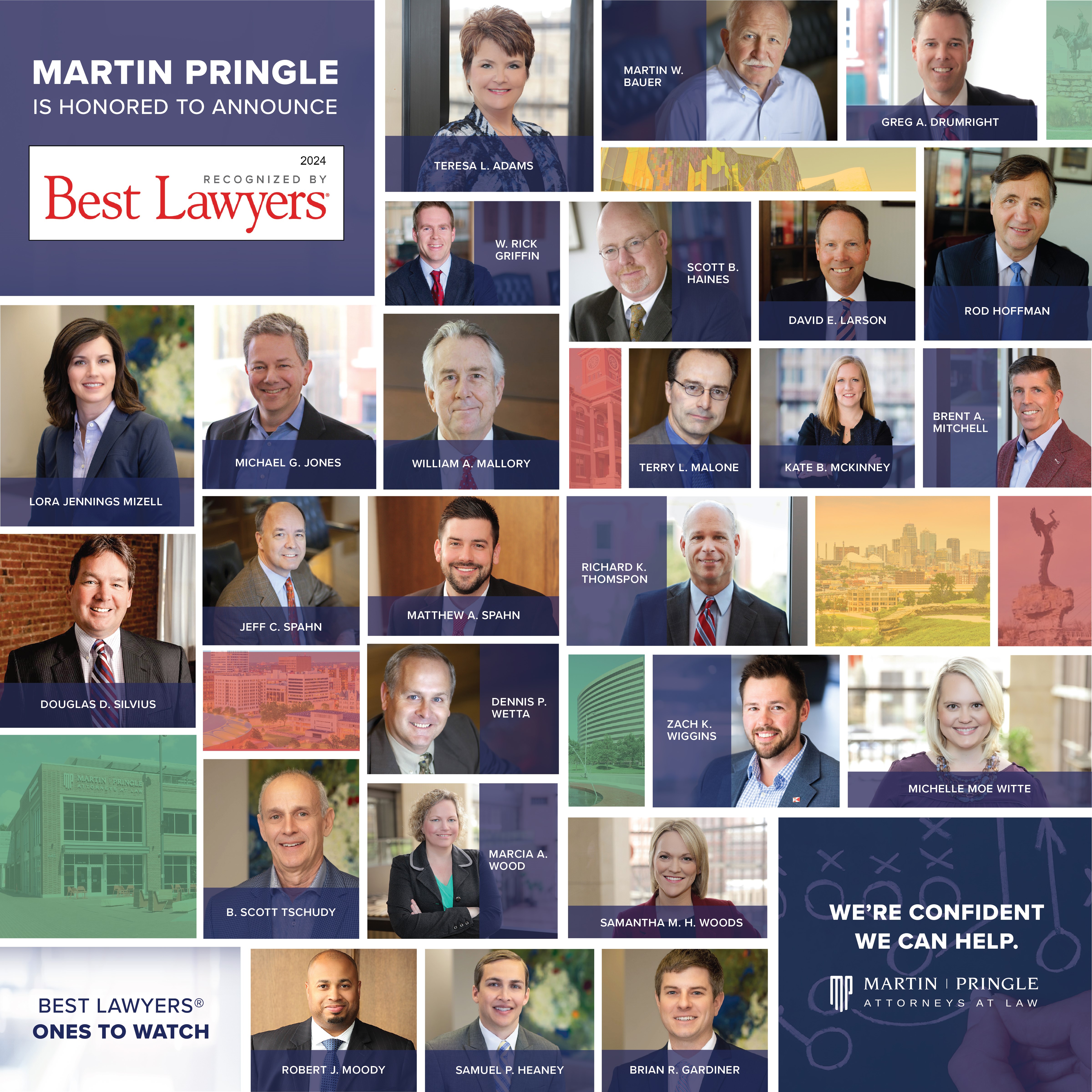Martin Pringle Attorneys Recognized by Best Lawyers in America