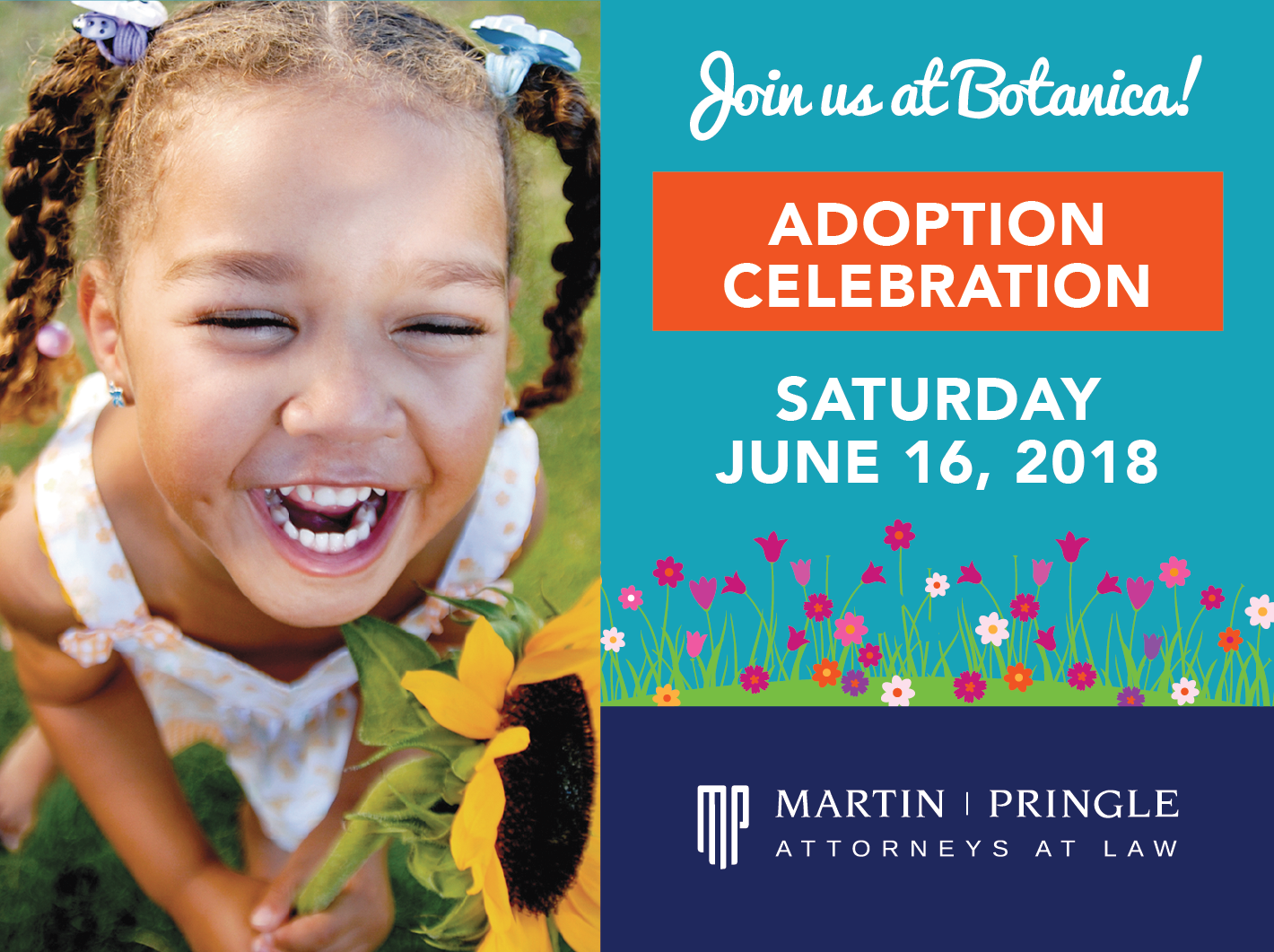 JOIN US FOR MARTIN PRINGLE’S 2018 ADOPTION CELEBRATION