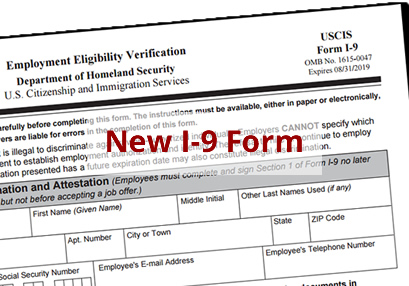 New I-9 Form is Here