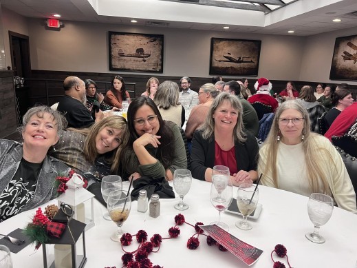 Staff at 2023 Holiday Luncheon
